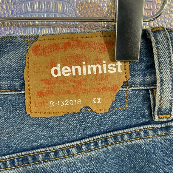 💕 DENIMIST Joni mid rise jeans size 27 distressed, ripped, high rise crop - Picture 11 of 16